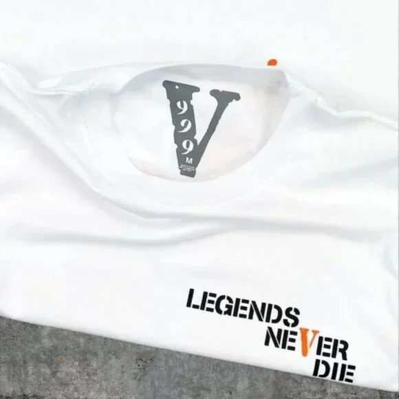 VLONE x Juice Wrld Butterfly White T-shirt